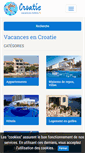 Mobile Screenshot of croatie-vacances-hotels.fr